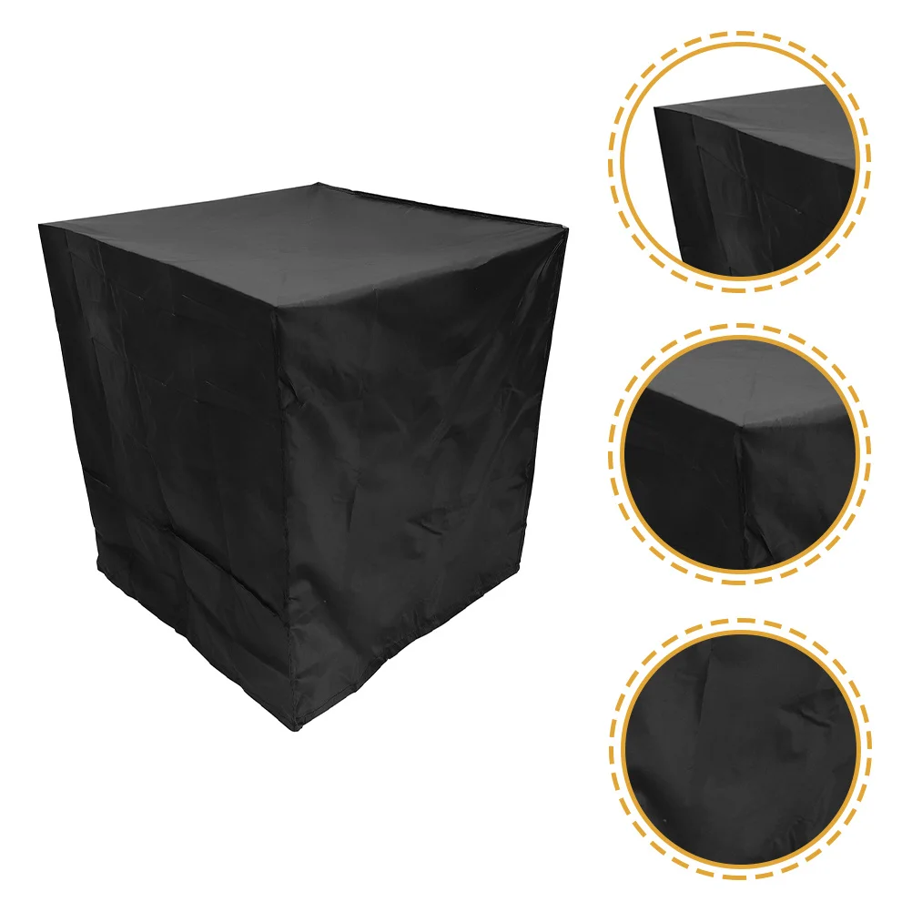 

Air Condition Unit Cover Polyester Adjustable Size Telescopic Cord Outdoor Sunproof Waterproof Protective Cover