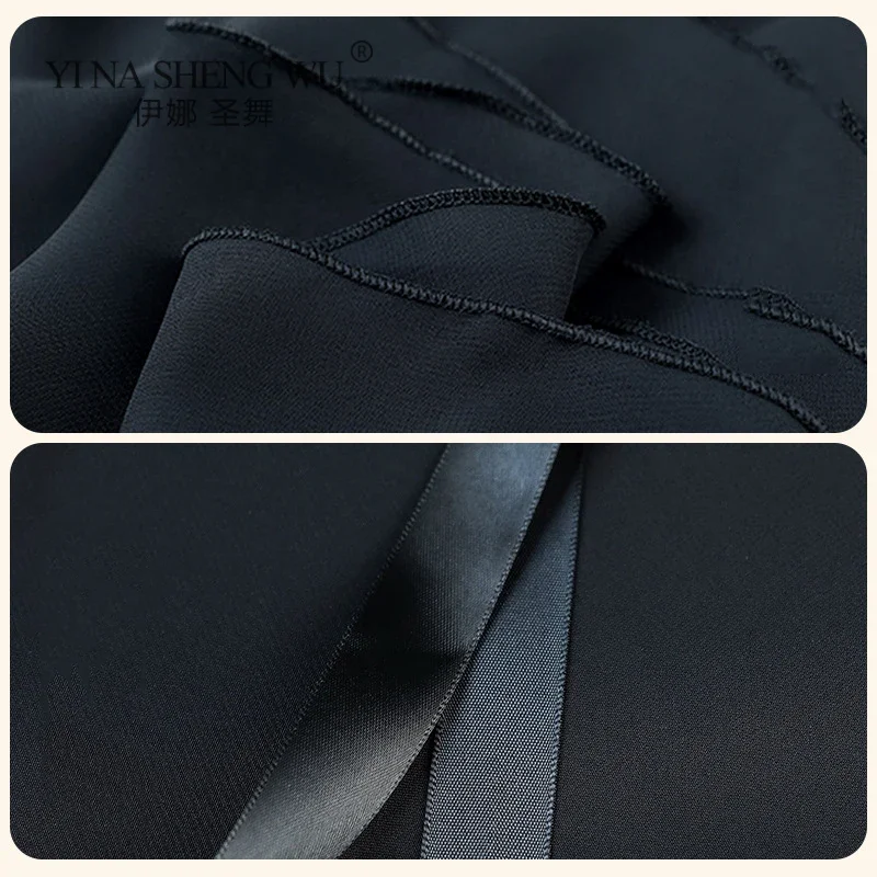 Ballet Practice Skirt Dance Gauze Skirt Adult One Piece Skirt Lacing Gray Purple Skirt Women Girl Dance Practice Accessory Skirt