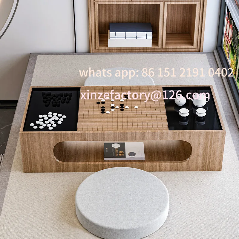 

Customizable Go Tatami Chinese chess table Dual-purpose chessboard table Multifunctional coffee