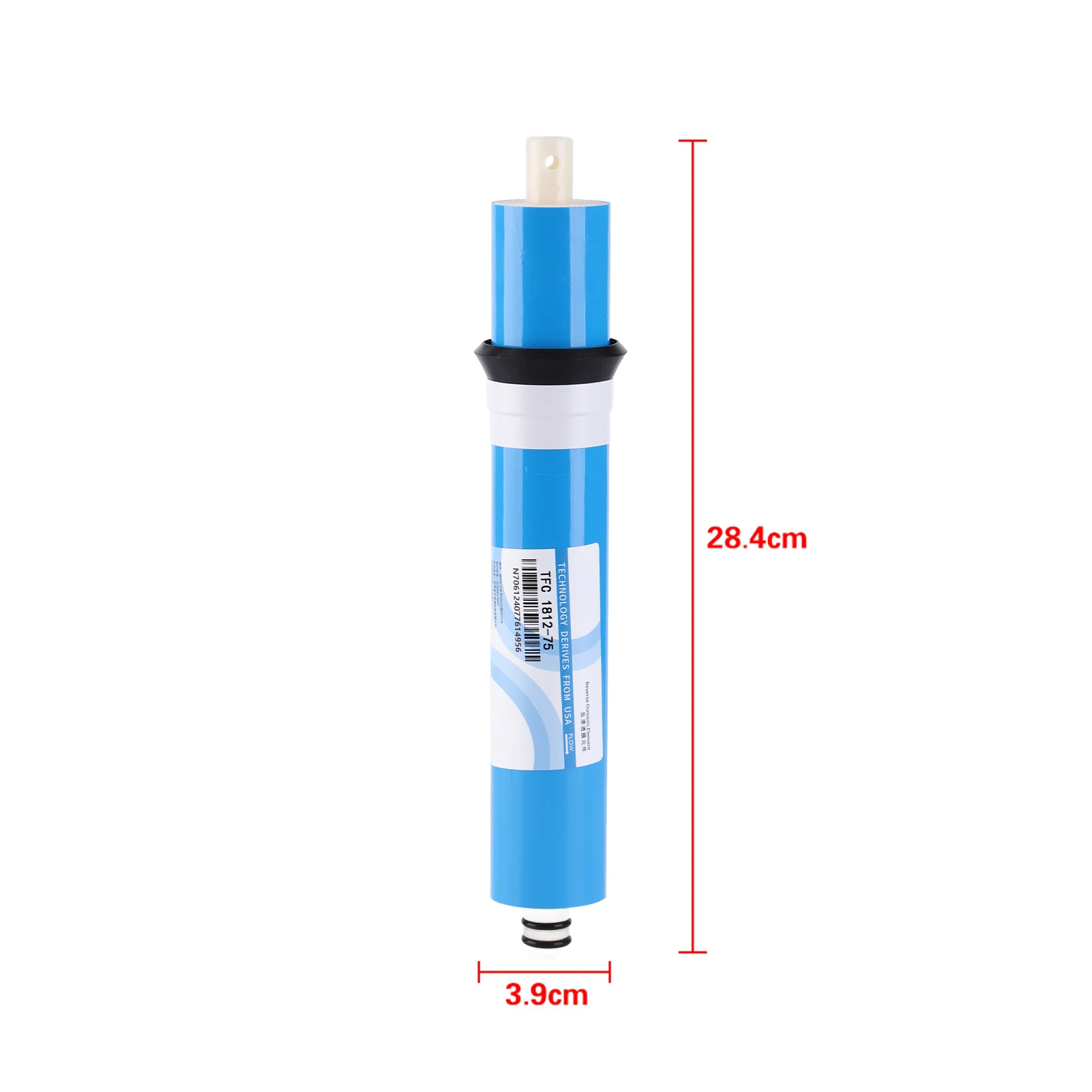 Reverse Osmosis Parts Water Filter Membrane Accessory ULP1812‑75GPD for Home