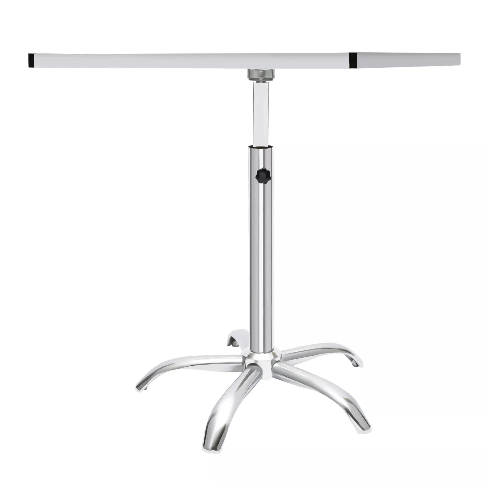 Stainless Steel Painting Spraying Rotation Stand - Adjustable Height Platform