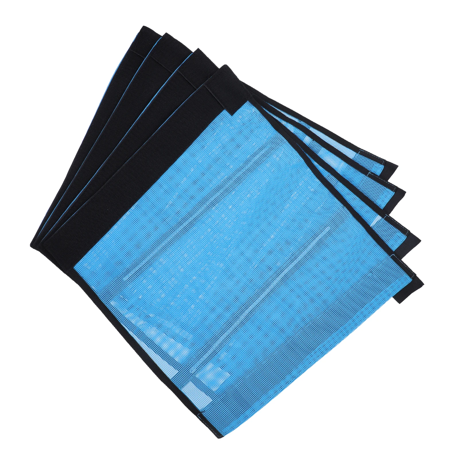 

4pcs Horse Leg Fly Boots Mesh Design Hoof Protection Stall Guard Riding Horse Fly Socks Durable