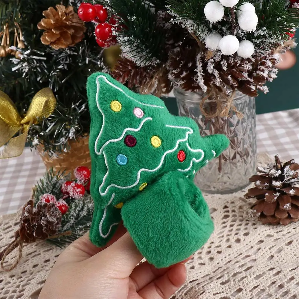 Pulseras para sacudir el árbol, anillo con hebilla para manos, círculo de palmaditas de Navidad, círculo de palmaditas, juguete para manos, círculo de palmada