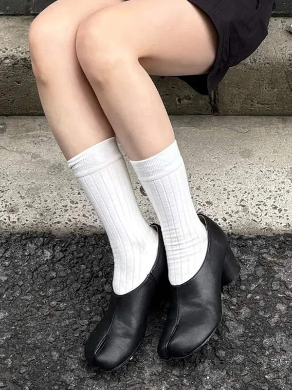 2026-new-women's-split-toe-oes-thi-heel-commuter-flats-slimming-genuine-leather-soft-bot-faionable-ballet-flats