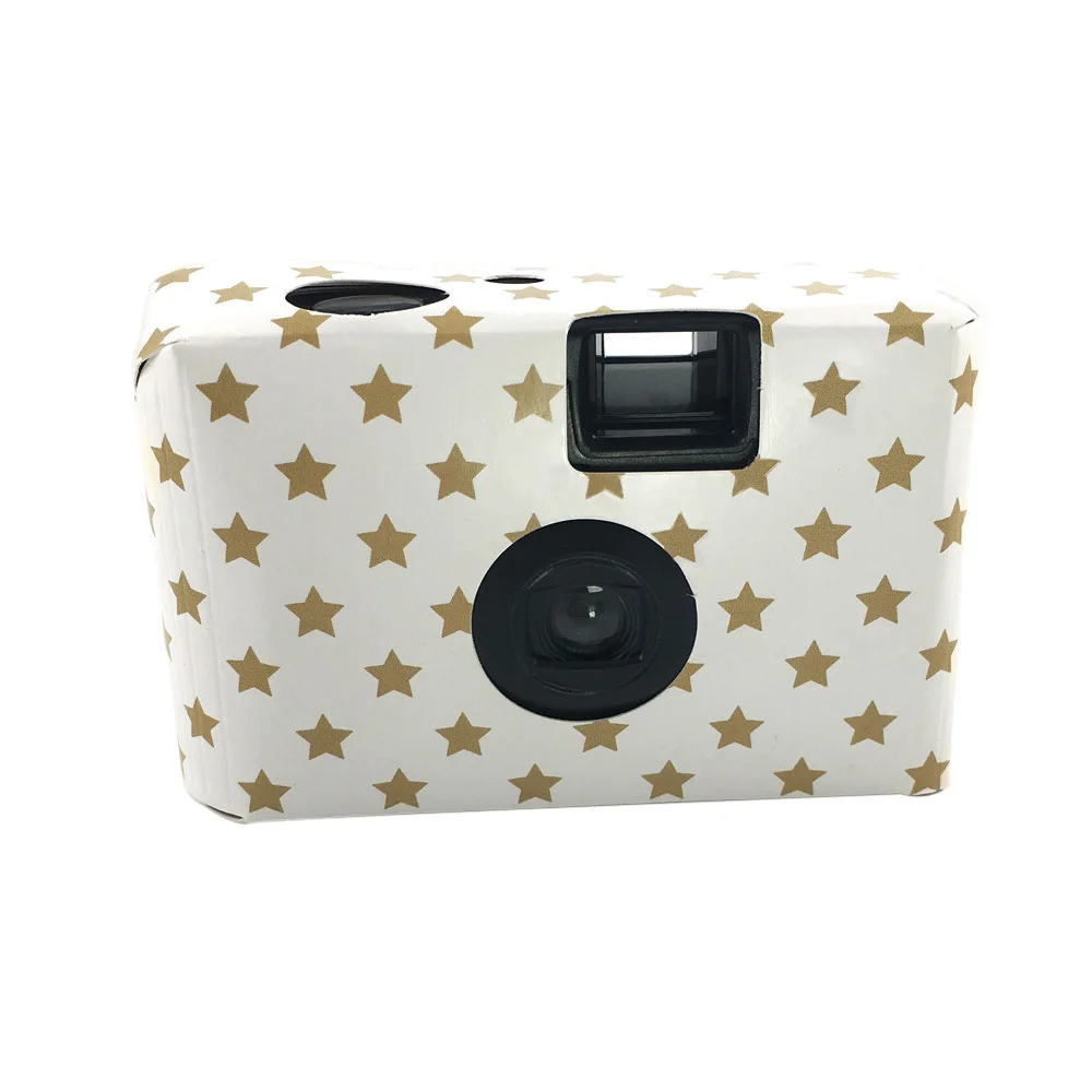 Disposable Film Camera With Color Film Roll, No Flash 17Exp 27Exp Disposable Camera for Outdoor use