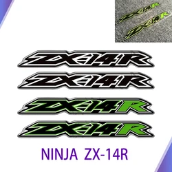 For Kawasaki Ninja ZX-14R ZX14R ZX 14R Motorcycle Tank Grips Pad Gas Knee Oil Stickers Emblem Fairing Decals