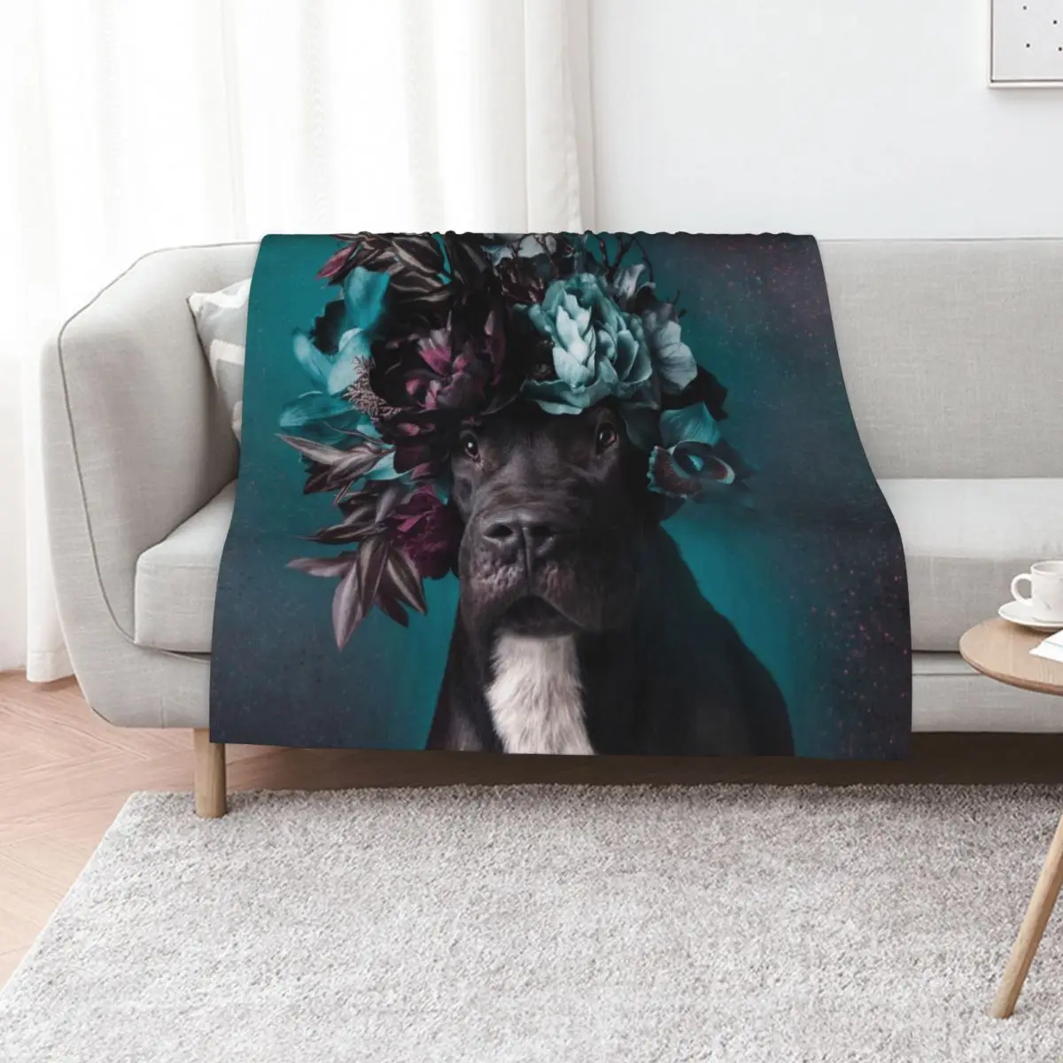 

Flower Power, Aden Throw Blanket Sofas Plaid Blankets For Sofas Flannels Blankets