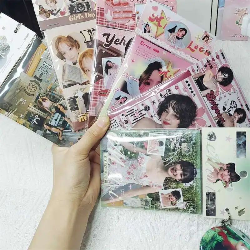 11pcs/set (G)I-DLE album LOMO card clicker card album Song Yuqi i-dle postcard photo card girl collection gift MINNIE Gift Pack