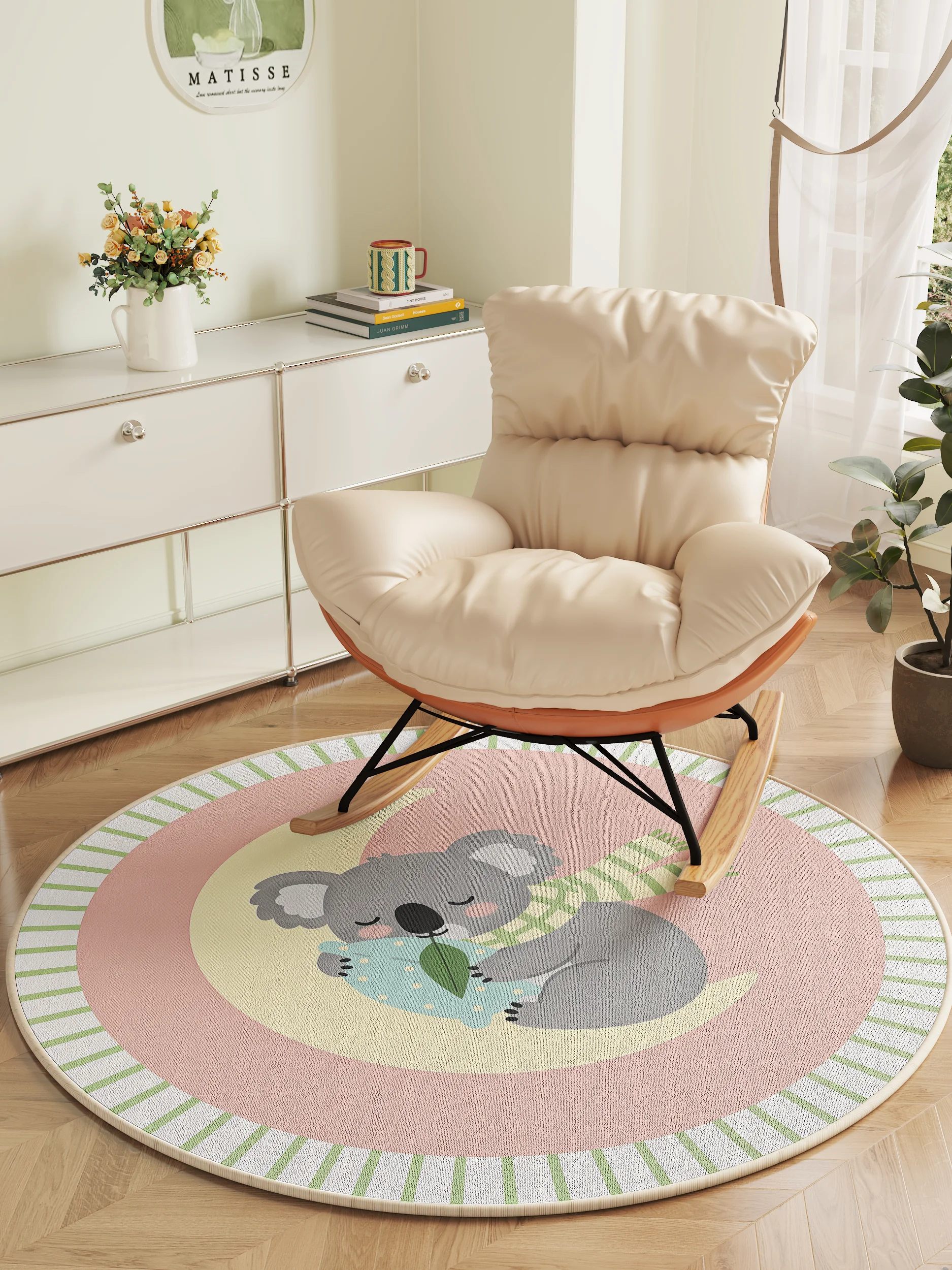 

Ковер для детской комнаты, коврик для киберспортивной комнаты, вращающийся стул для спальни, противоскользящая звукоизоляционная подкладка для ног, декоративный коврик для комнаты.