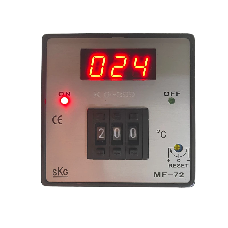 

Dial code digital display temperature controller MF-72 MF72