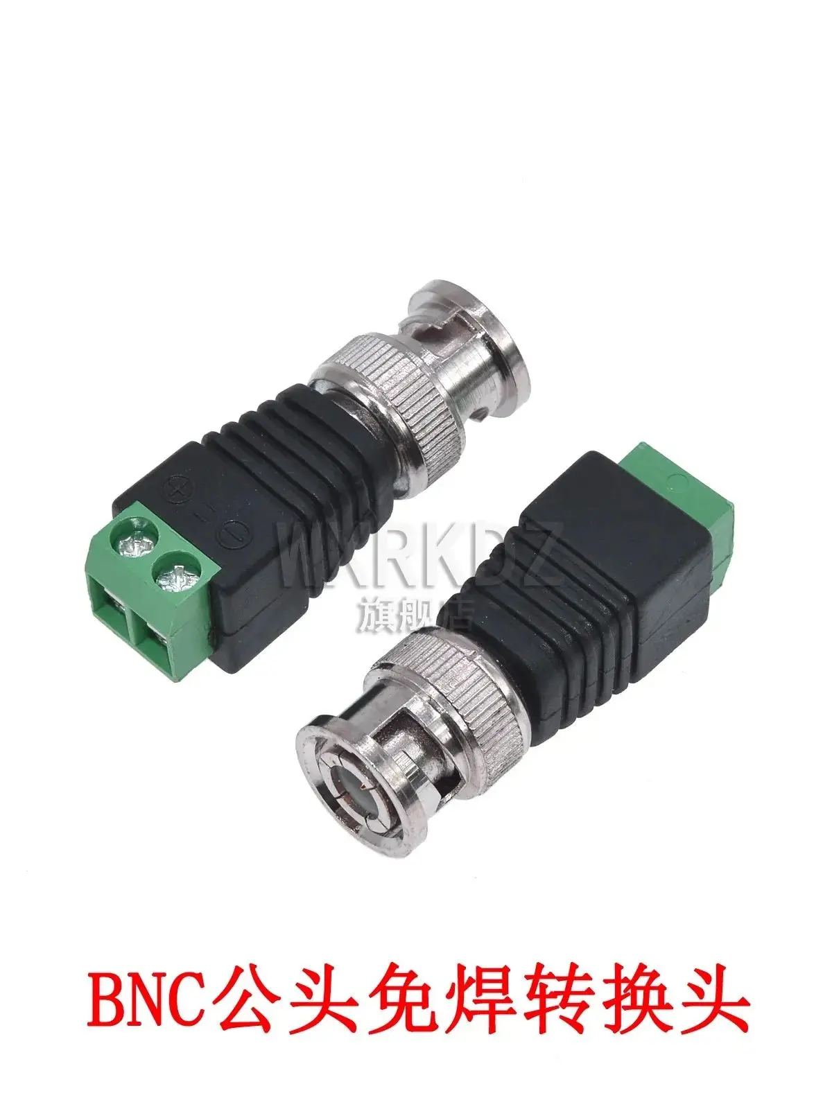 2/5/10pairs BNC Q9 Male Female Screw Plug Socket Connectors Connector Adapter Terminal Surveillance Camera UTP Balun Audio  CCTV