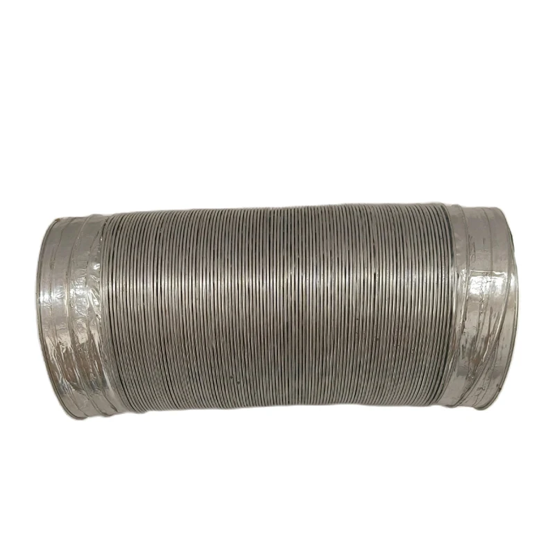 50/60/76/80/90mm Encrypted Aluminum Foil Ventilation Pipe Scalable Smoke Tube Parking Heater Kitchen Outlet Exhaust Fan Hose
