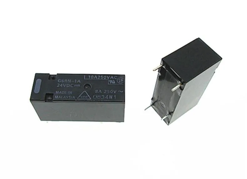 

HOT NEW 24V relay G6RN-1A-24VDC G6RN-1A 24VDC G6RN1A G6RN 24VDC DC24V 24V 5A 250V DIP4