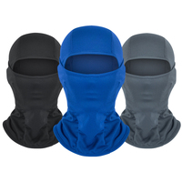 Winter Ski Mask Kids Balaclava Windproof Full Face Cover Children Fleece Neck Warmer with Helmet Liner Cycling Scarf for Outdoor