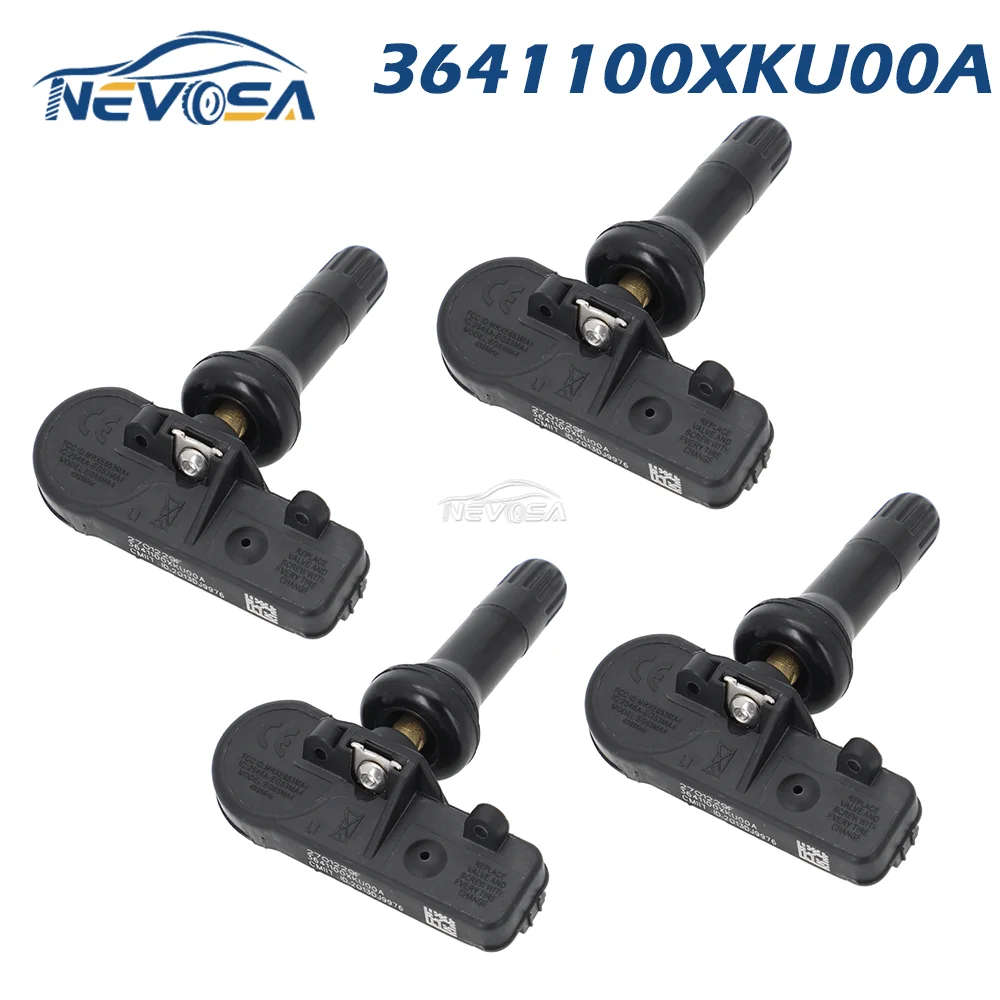 NEVOSA 3641100XKU00A TPMS Tire Pressure Sensor For GreatWall Voleex C50  C30 EV M4 Wingle 5 6 Haval H1 H2 H8 H9 H5 M2 H2S 433MHz