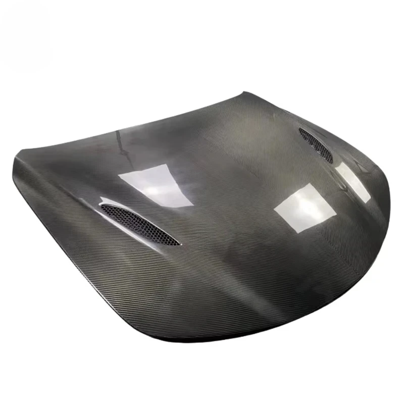 Giulia Exterior Upgrade Assembly Carbon Fiber Front Bonnet Panel Complete With Fastening Screws Screw-On Installa