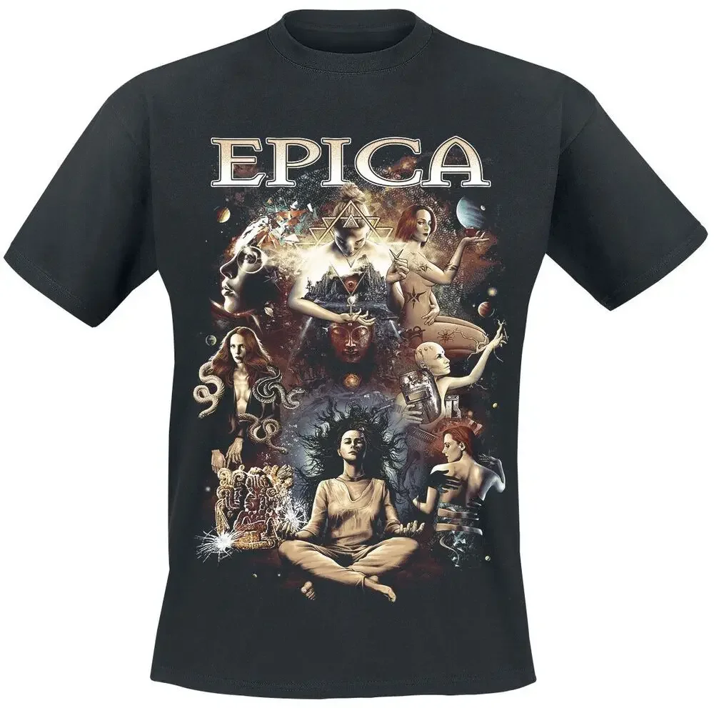 Vintage Epica Black Band Black For Men All Size S-234XL T-shirt