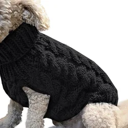 Casual Warm Dog Sweater Autumn and Winter Pet Clothing Pet Clothes