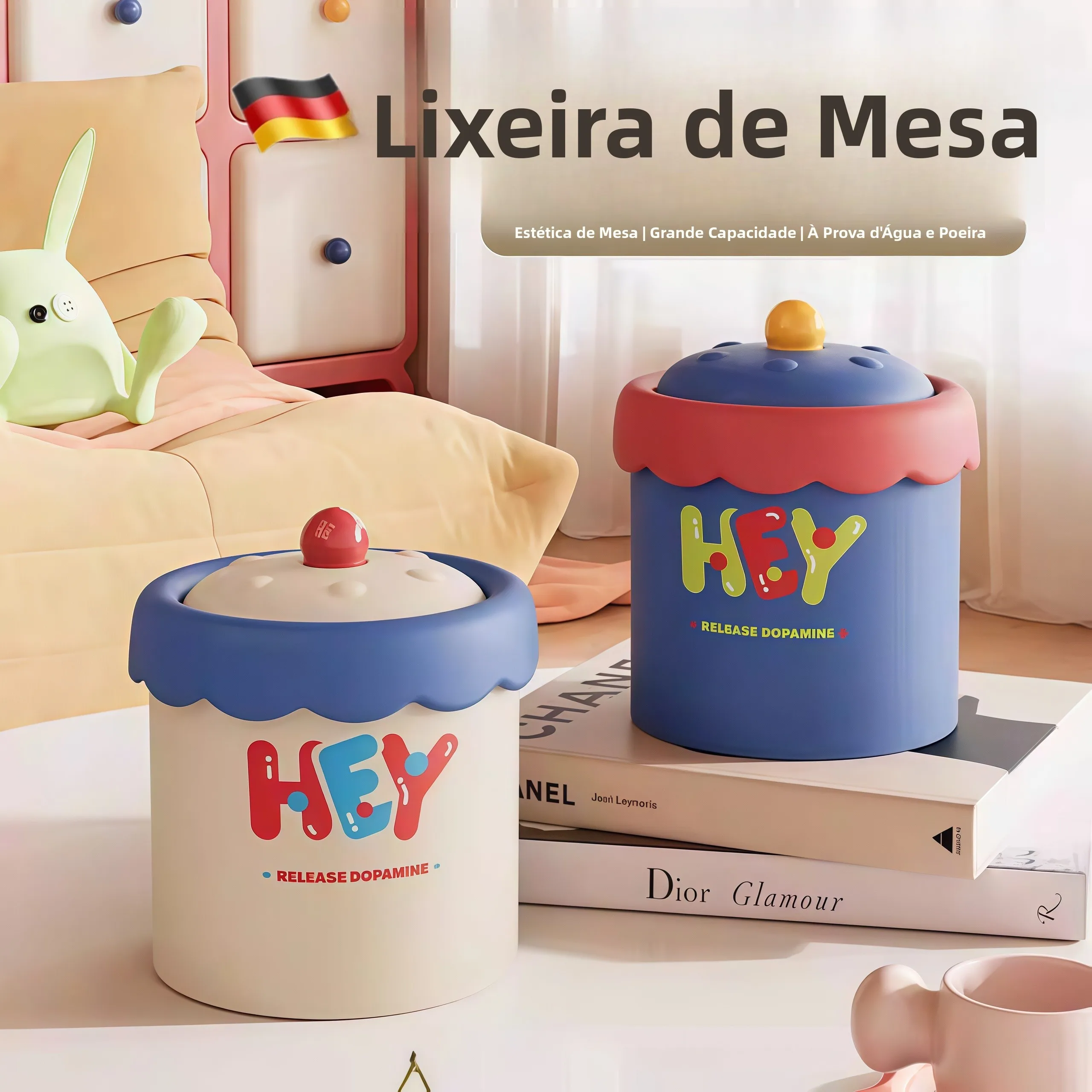 desktop-trash-can-with-lid-bedroom-tea-table-car-cute-plastic-round-shape-storage-capacity-5l-family-use-household-tool