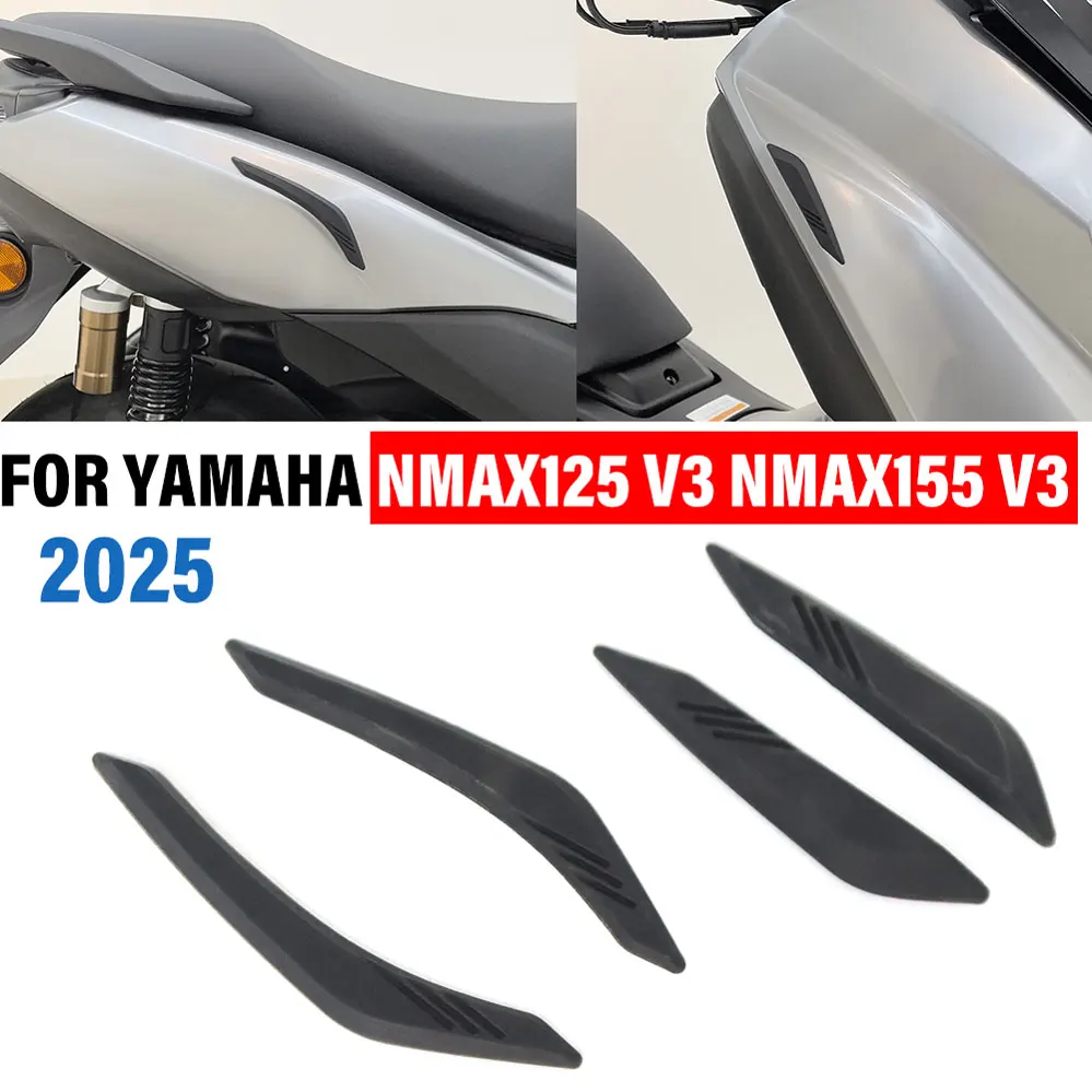 Motorrad Seite Verkleidung Scratch FÜR Yamaha NMAX 155 TURBO 2025 NMAX 125 NMAX 155 V3 Streifen Gummi Block Schutz Schutz Zubehör