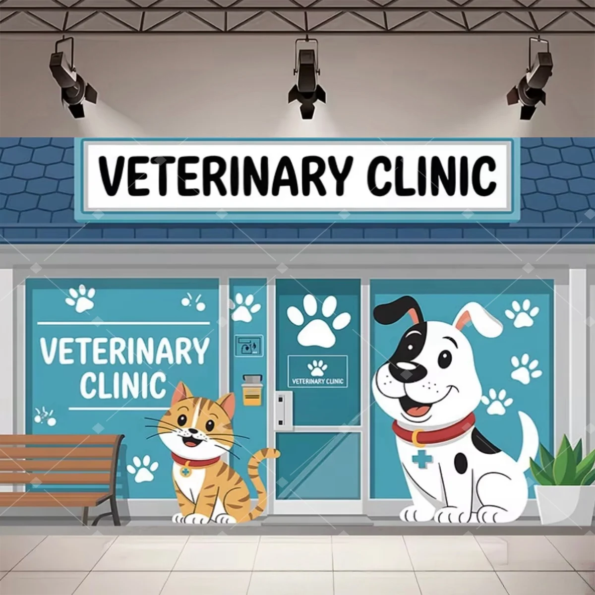 Veterinary Clinic Pet Shop Pup - Event Party Shop review and price