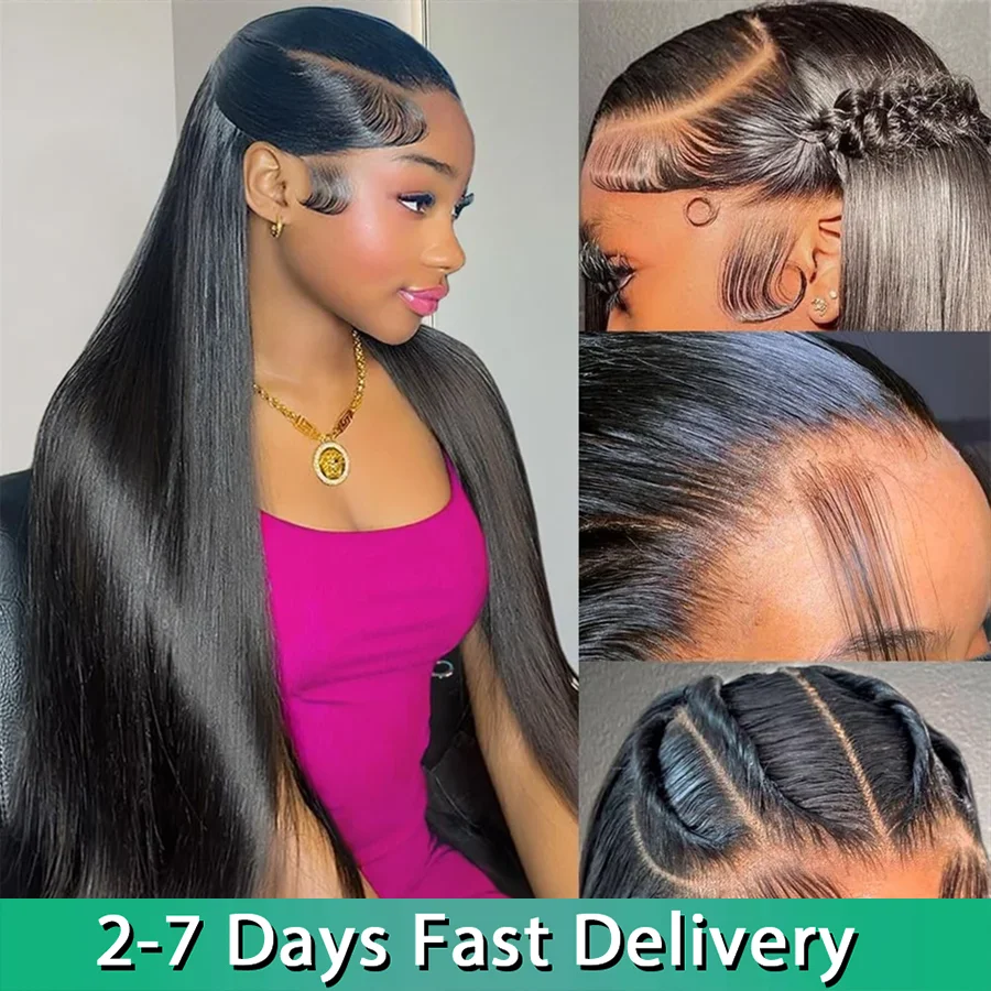 Glueless 6x4 Lace Closure Wig Glueless Natural Color Lace Front Human Hair Wig Bling Human Hair Lace Frontal Wigs