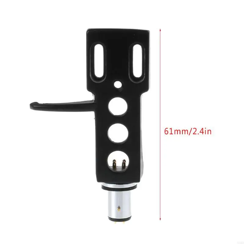 A9BD Universal Phono Phono Rack Turntable Headshell con vinilo