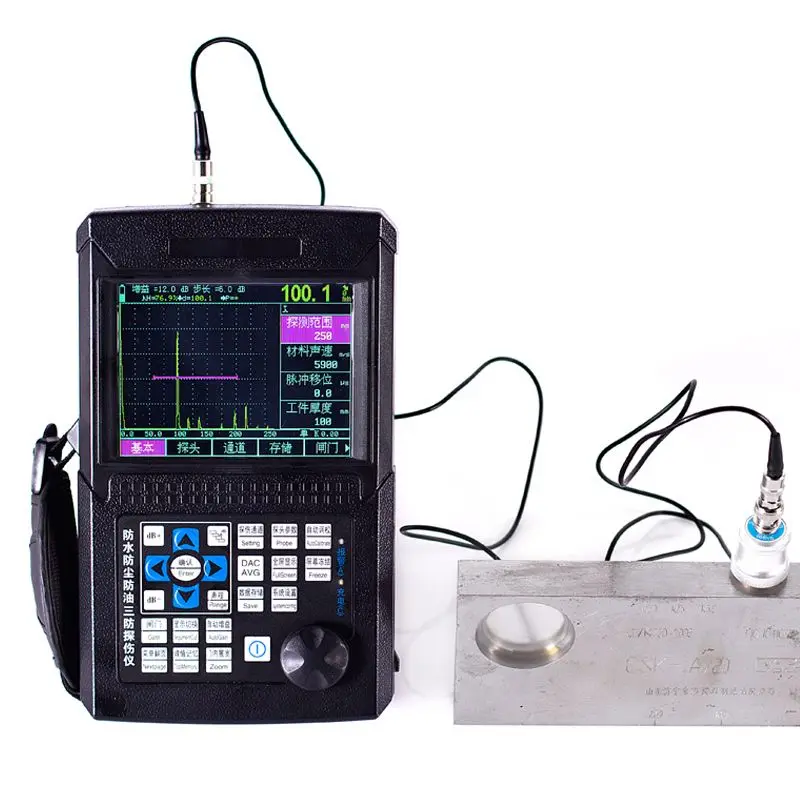 LE-EB500 Ultrasonic Flaw Detector Detection of Internal Porosity Cracks in Steel Structure Welds of Metal Castings and Forgings