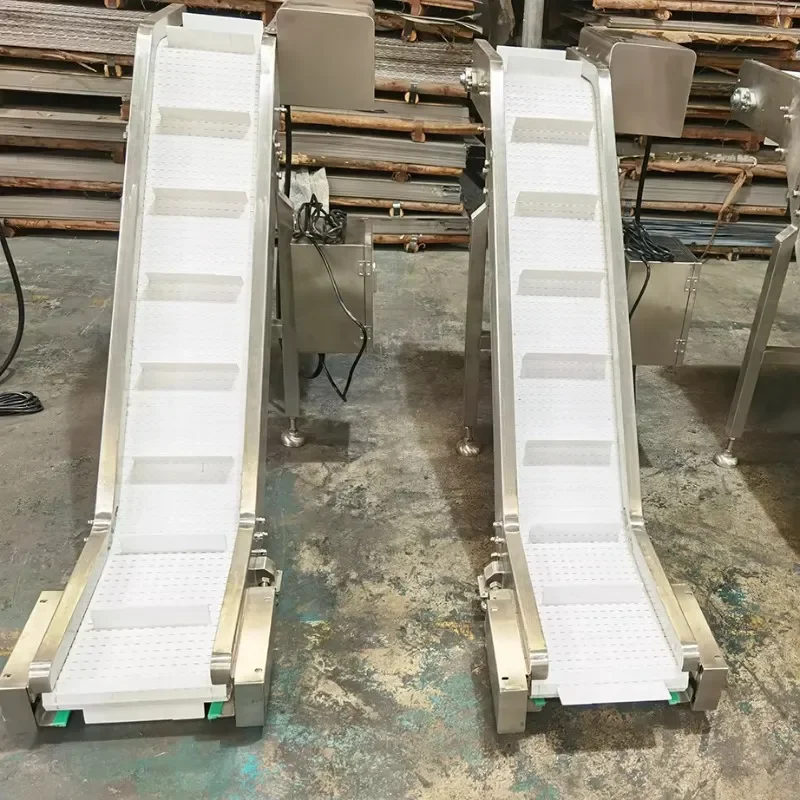 2026 Hot！ New Small Modular Food Processing Line Belt Conveyor Machine with Exit Conveyor for Finished Package Bags