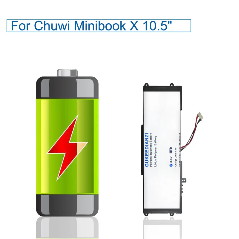 5100mAh 505592-2S1P Laptop Battery For Chuwi Minibook X 10.5