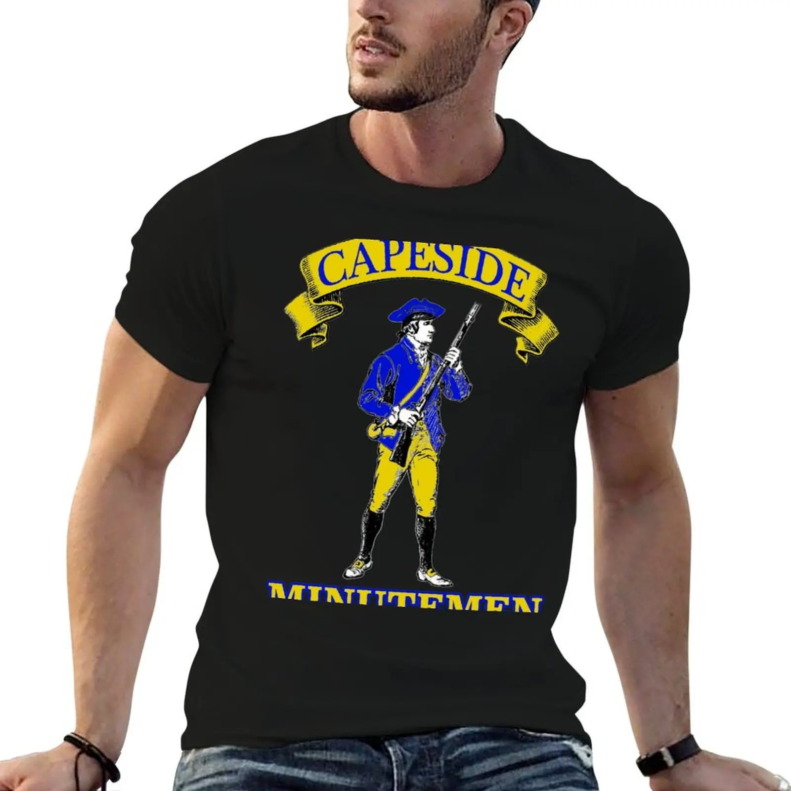 

Capeside HS Minutemen T-Shirt t shirt man casual man t shirt designer t shirts with prints T-shirt