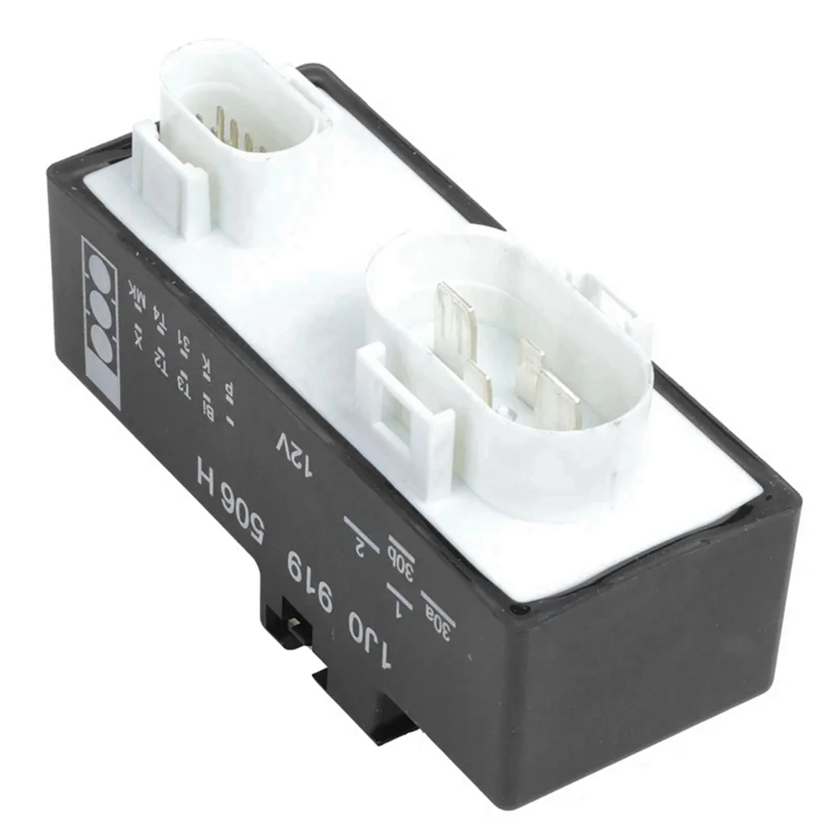 #18Z Automotive Parts & Accessories,Car Cooling Fan Control Switch Relay for Volkswagen Audi Seat,Black