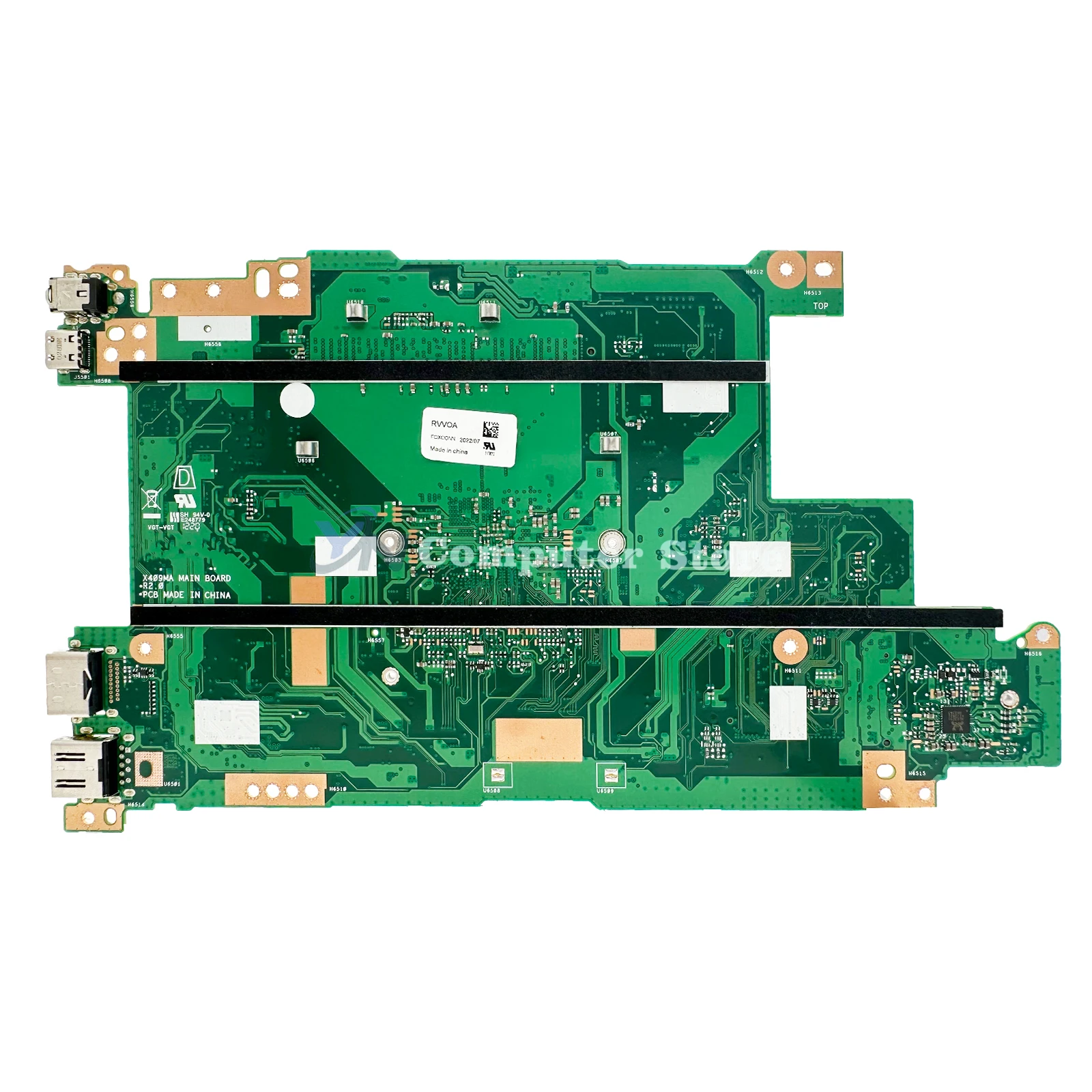 Imagem -02 - Placa-mãe do Portátil para Asus X409ma X509ma X409m X509ma F509ma A409ma A509ma N4000 N4020 N5000 N5030 100 Testado ok