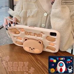 Tablet Case For IPad 6th 9.7 2018 7th 8th 9th 10.2 10th Gen 10.9 Air 1 2 3 4 5 Pro 11 inch Mini Kids Cartoon Silicon Stand Cover