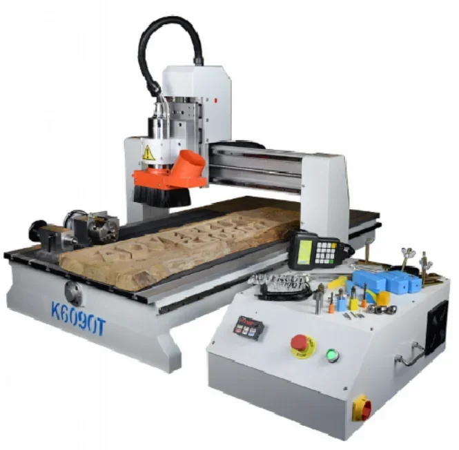 China professional factory offer mini 4 axis advertising Cnc Router 6090 with cheap price