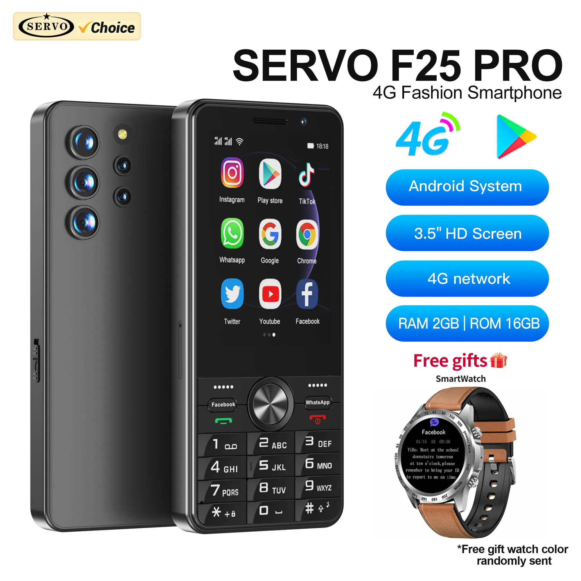 Review and Guide: The SERVO F25 PRO – A Smartphone for All Your Needs