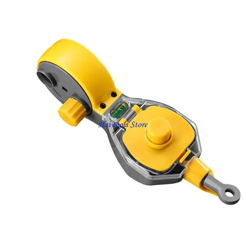 

X37E Practical ABS Plastic Chalk Line Reel with Leakproof Design for Professional