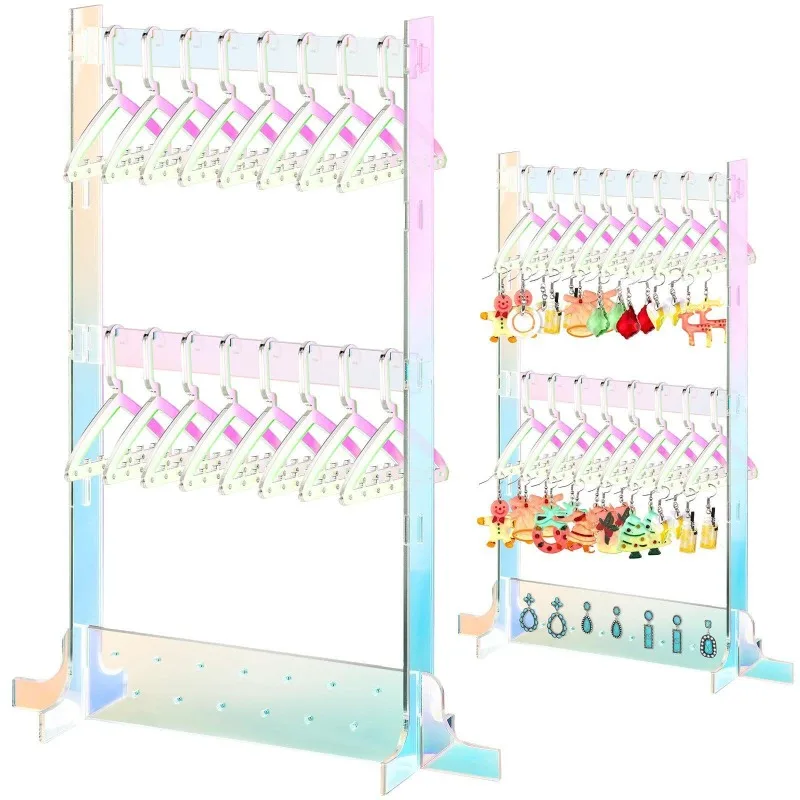 

Creative Jewelry Display Stand Exquisite Jewellery Holder Small Portable Acrylic Display Shelf Luxury Earring Storage Rack