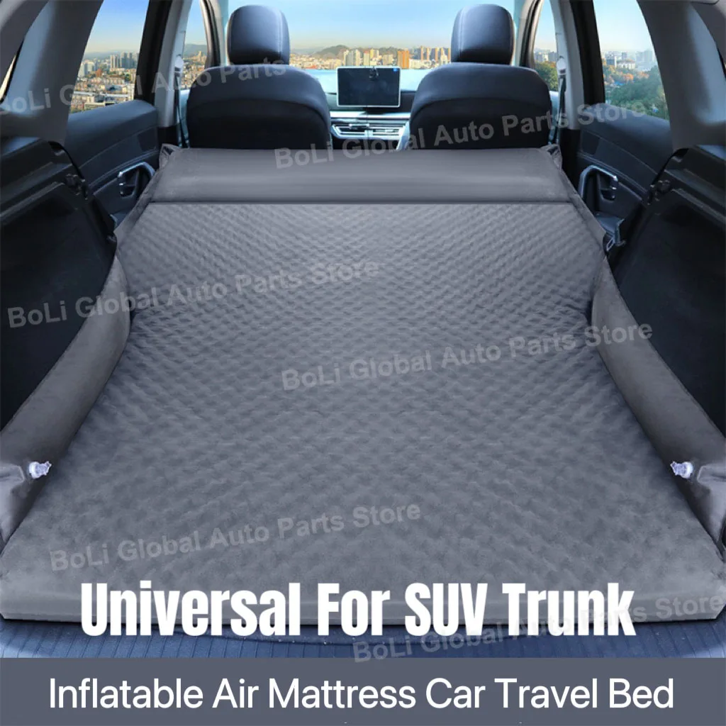 

New For SUV Trunk Travel Air Cushion Inflatable Air Mattress Outdoor Camping Inflatable Special Suede Fabric Car Travel Bed