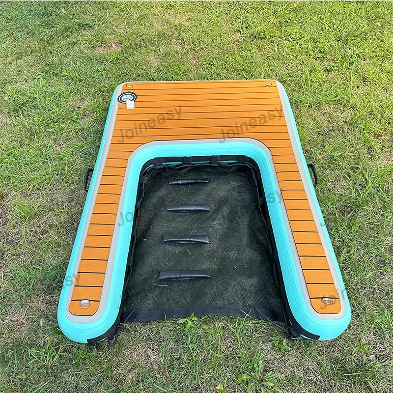 High Quality Inflatable Dog Ramp Pet Dog Water Training Climb Float Platform