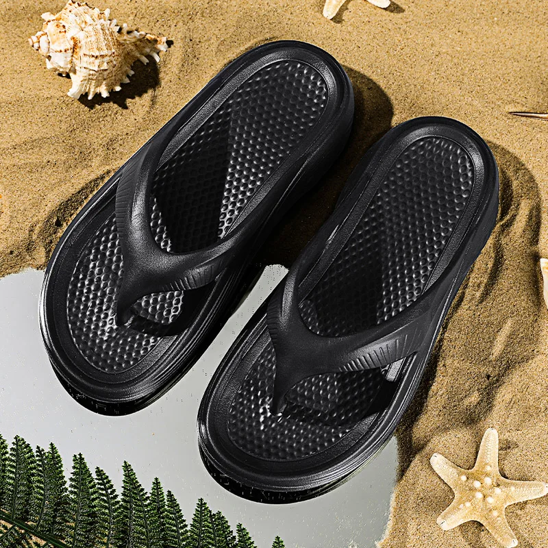 Nueva sandalia ortopédica para hombre, chanclas de playa a la moda para hombre, sandalias suaves Unisex con soporte para arco, toboganes de baño para el hogar, ligeros