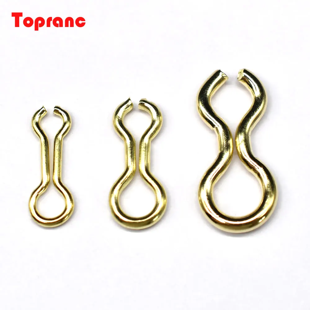100/150PcsAlloy Steel No-knot Fast Snap Connectors Clip Lock Snap Solid 8-shaped Rings Fishing Snap Sea-fishing Accessories