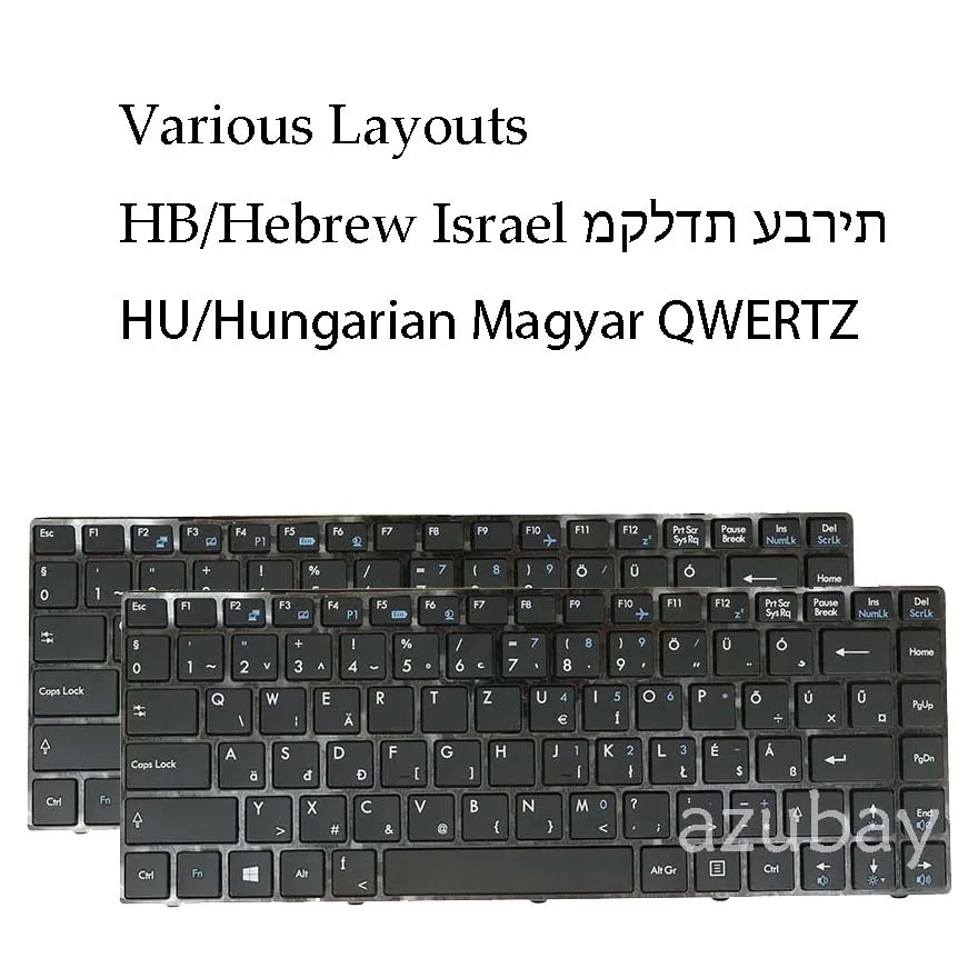 Laptop Keyboard For MSI CR41 CR42 CR420 CR430 CR460 CX41 CX420 CX420MX EX465 EX465MX FX400 FX420 GE40 N4205 U270 HU HB QWERTY