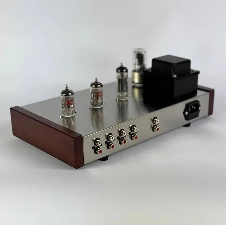 

Новый электронный ламповый высоко- и малотональный Hi-Fi стерео предусилитель 12AX7