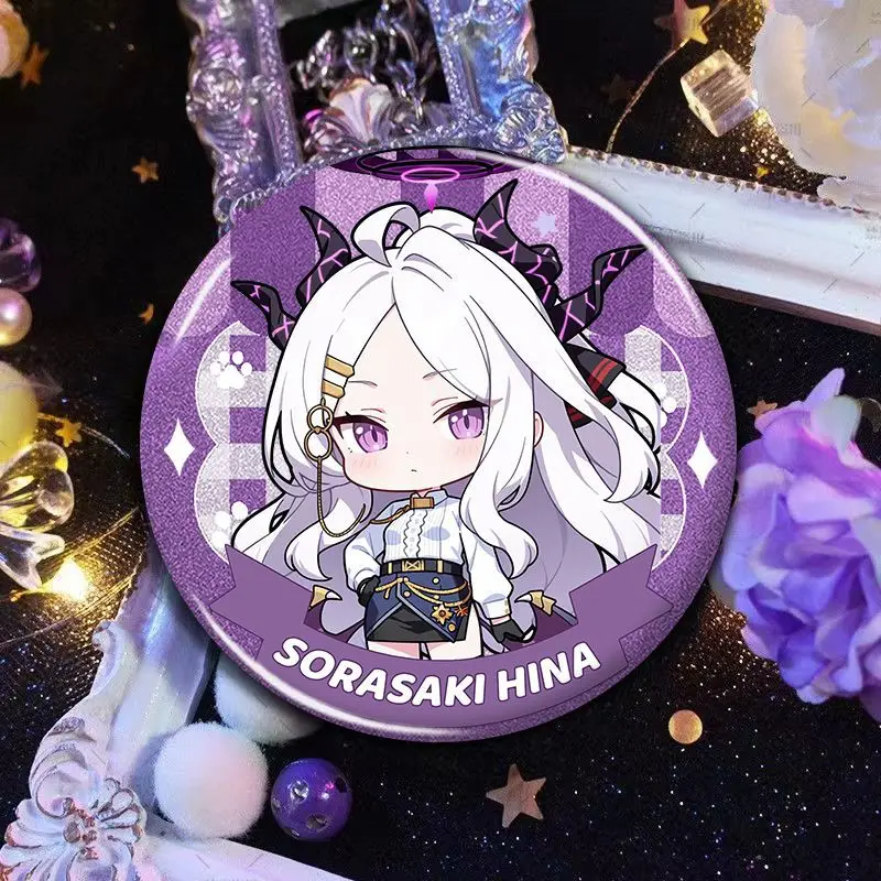 Blue Archives Peripheral Badges Ba Chi Kongzaki Hina Doujin Millet Self-Printing Second Dimension Student No Materials Comic