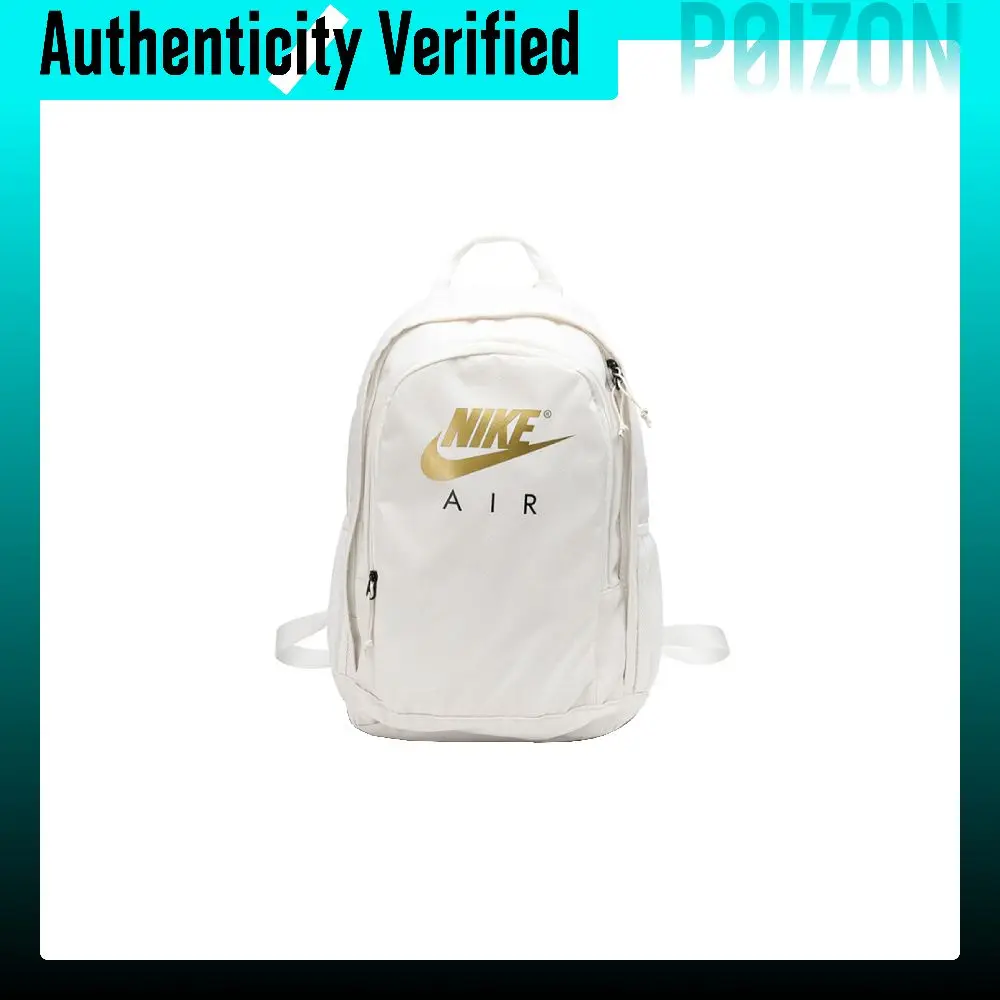 Nike Polyester Backpack Unisex Light Gray White CK0954-092