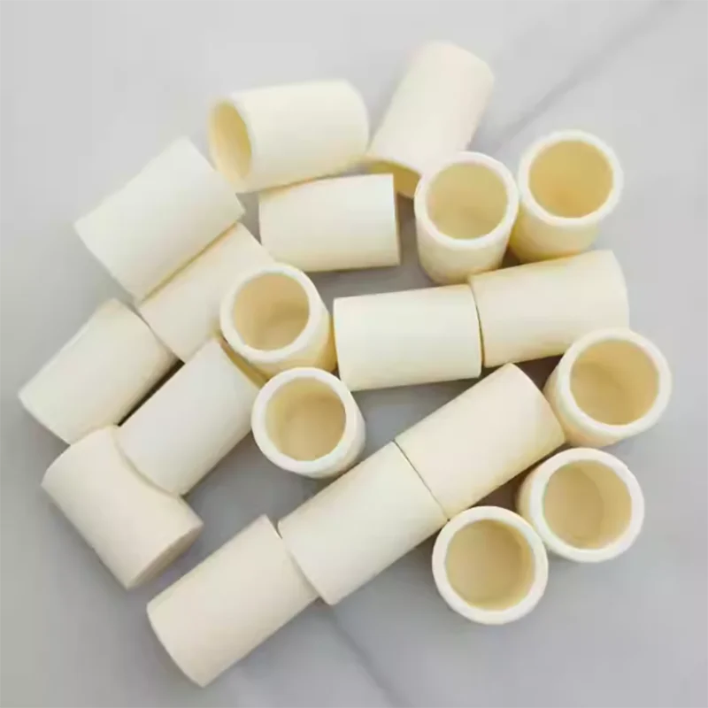 99% alumina corundum crucible cylindrical cover specifications - high temperature resistance experimental thermal analysis