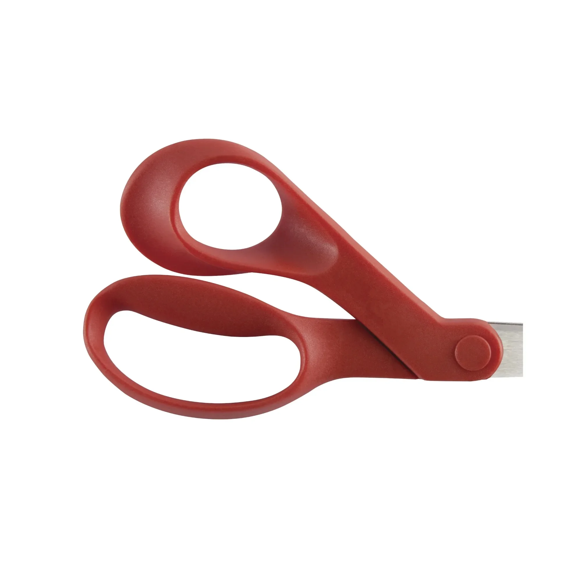 Fiskars 8" Tesoura de tecido para canhotos, tesoura vermelha tesoura papelaria