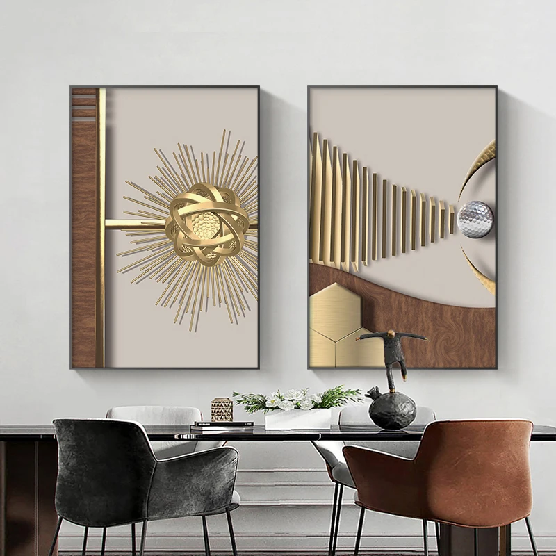 Abstract Solid Geometry Posters and Prints Wall Art Pictures Modern Canvas Painting for Living Room Bedroom Home Decoration