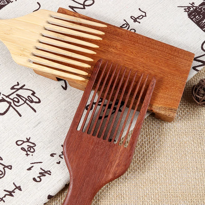 

Cross-border retro oil head wooden hairdressing Shunfa wooden comb s big back comb convenient home